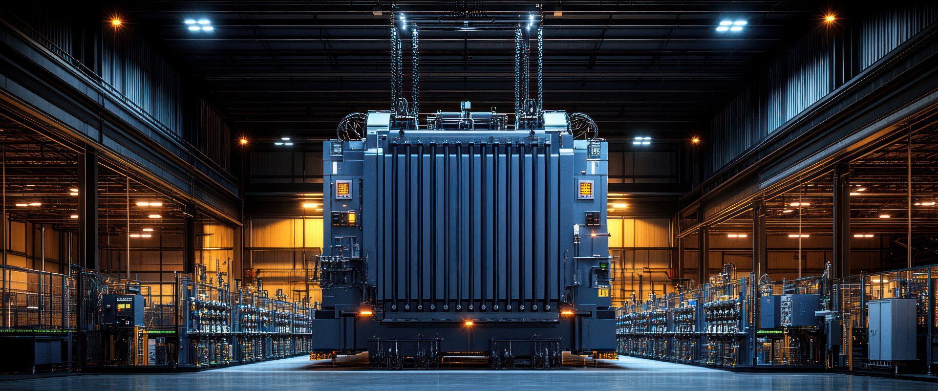 Industrial battery production facility