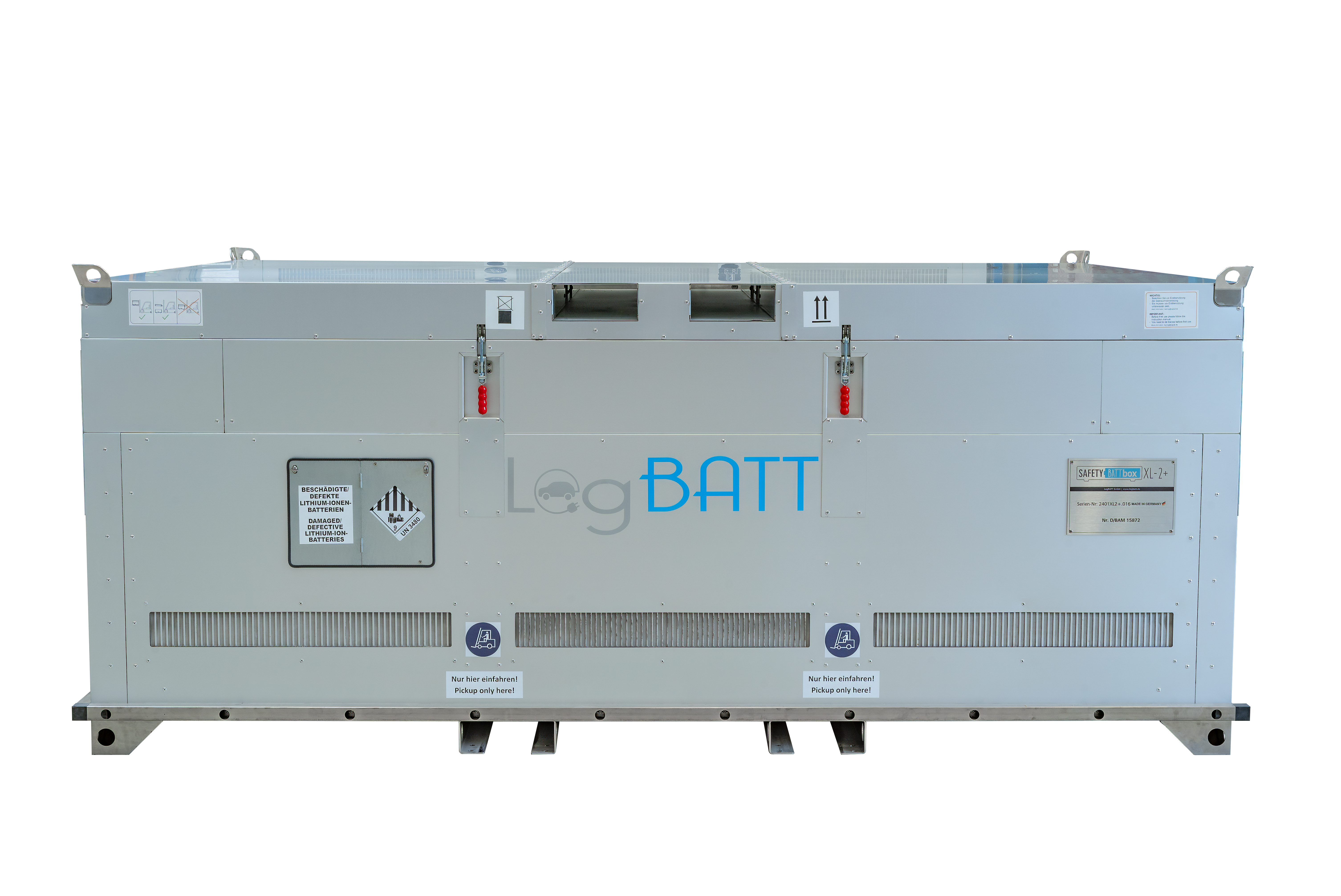 SafetyBATTbox XL-2.2+ seen from the front